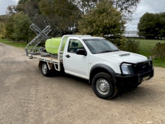 2011 Isuzu Single Cab Ute with 10m TTI Pasture Boom