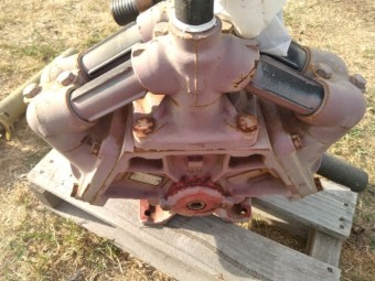 Hardi 2 cylinder pump