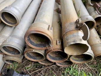 5 inch irrigation pipes