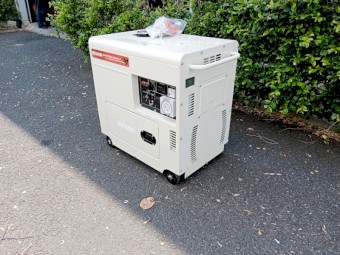 6KVA Silenced Standby Diesel Generator 240V