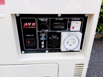 6KVA Silenced Standby Diesel Generator 240V