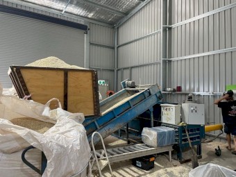 Heavy-Duty Compression Baler / Bagging Machine for Sale