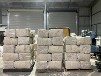 Heavy-Duty Compression Baler / Bagging Machine for Sale