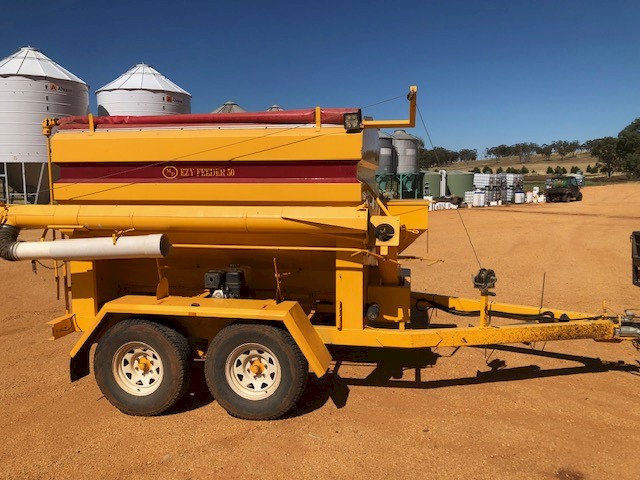 Trailed Sheep Grain Feeder 