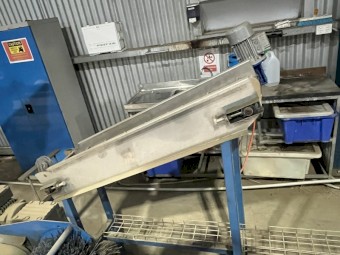 Various conveyors and weigh stations