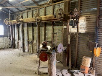 Moffat Virtue Overhead 3 stand Shearing Setup