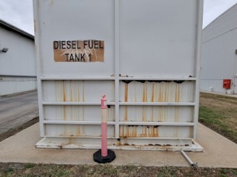 1980 Bulk Storage Diesel Fuel Tank