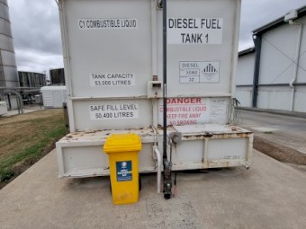 1980 Bulk Storage Diesel Fuel Tank