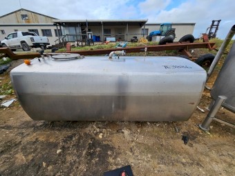 Alfa-Laval Horizontal Stainless Steel Vat - 2300L Capacity