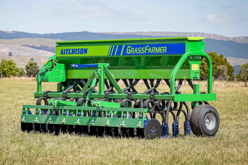 Aitchison® GrassFarmer Tine Seed Drill