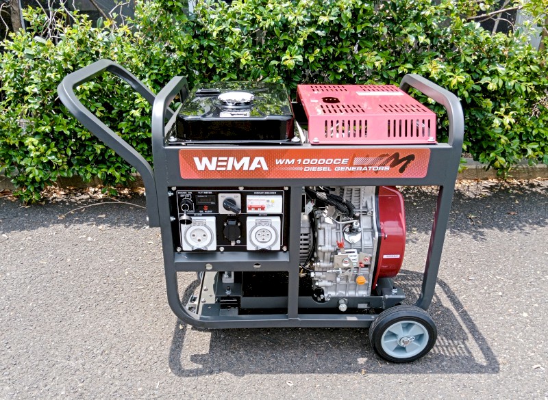 10KVA 3 Phase Standby Diesel Generator 240V / 415V