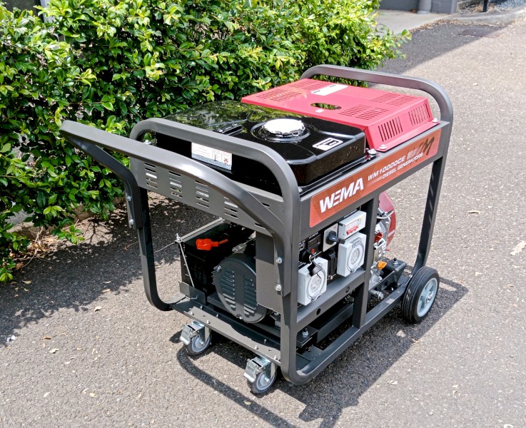 10KVA 3 Phase Standby Diesel Generator 240V / 415V