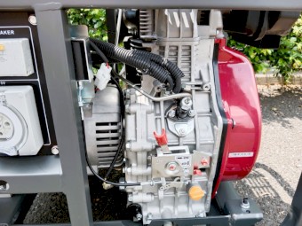 10KVA 3 Phase Standby Diesel Generator 240V / 415V