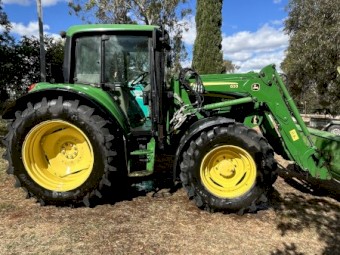 John Deere 6430 with 633 FEL
