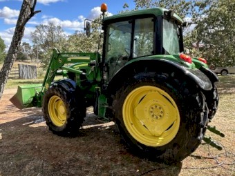 John Deere 6430 with 633 FEL