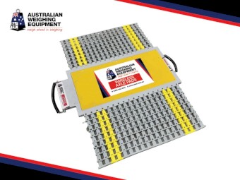 Wireless Axle Weigh Pads - 2 x high precision wireless wheel pads with touchscreen LCD indicator