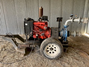 2017 YANDONG MOBILE IRRIGATION DIESEL MOTOR & PUMP