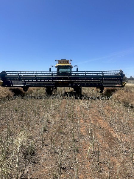 2007 New Holland 8040 Windrower
