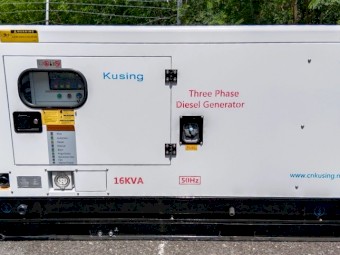 16KVA Silenced 3 Phase Diesel Generator 415V 