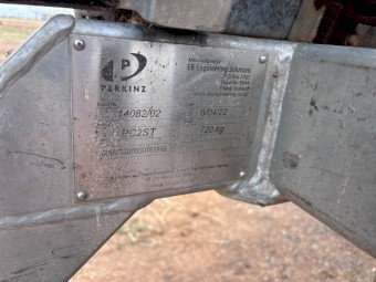 2022 Two Stand Perkinz Crutching Trailer