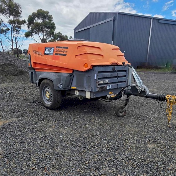 2012 Atlas Copco XAS 185 - Aftercooled Air Compressor