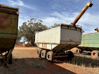 Parkes Industries Mobile Bin. 