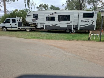 5th wheeler puma by palamino 2013,   