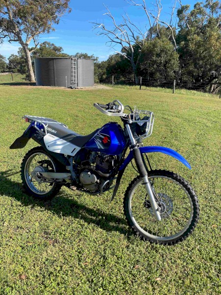 Suzuki DR200 Trojan Ag Bike