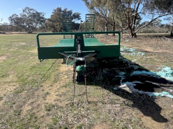 Tag trailer Tandem axle