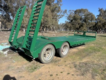 Tag trailer Tandem axle