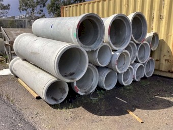 525mm Bell-end Concrete Pipes