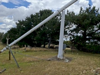 10 kw wind tubine tower