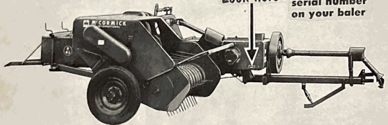 WANTED International B46 Baler