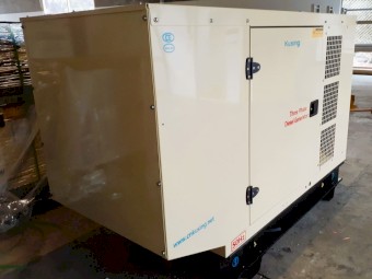 50KVA Cummins / Stamford Silenced Diesel Generator 3 Phase 415V 