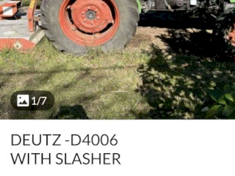 Deuts tractor D 4006