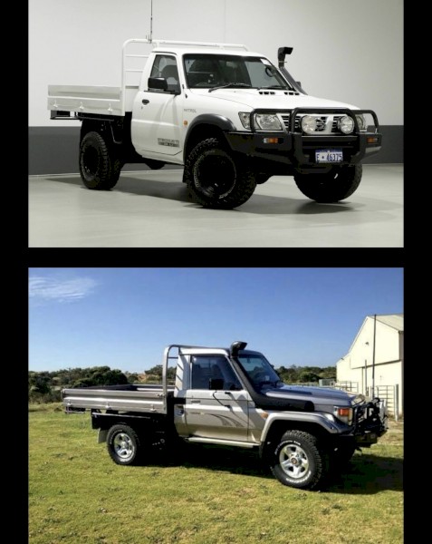 WANTED GU Patrol 4.2 coil cab or HDJ79