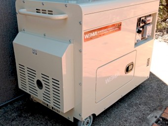 10KVA 3 Phase Standby Diesel Generator 240V / 415V