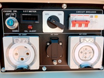 10KVA 3 Phase Standby Diesel Generator 240V / 415V