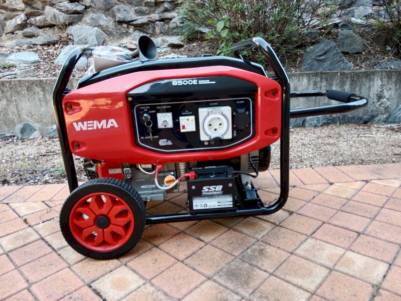 7KVA Air Cooled Standby Petrol Generator 240V