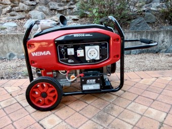 7KVA Air Cooled Standby Petrol Generator 240V