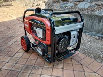7KVA Air Cooled Standby Petrol Generator 240V