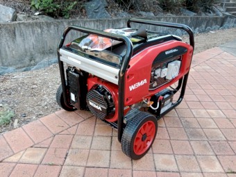 7KVA Air Cooled Standby Petrol Generator 240V