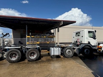 2008 Scania P310  8x4 Cab Chassis(ex hook bin)