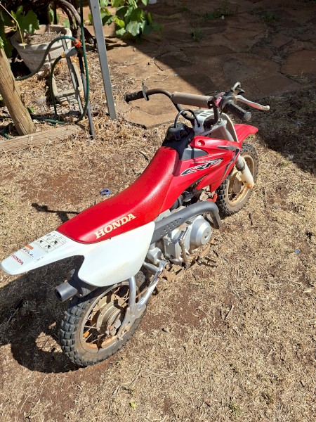 2017 Honda 50 Motorbike