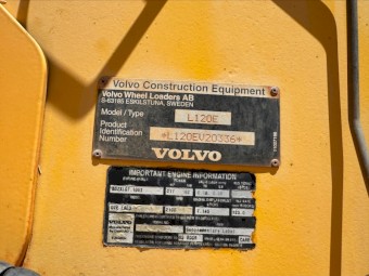 2006 Volvo L120E Wheel Loader