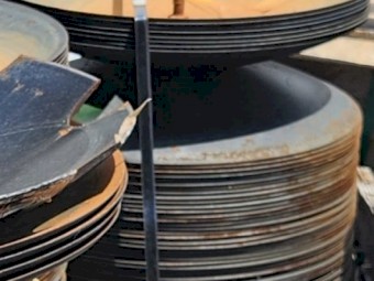 24-inch x 6 mm Plain Discs.