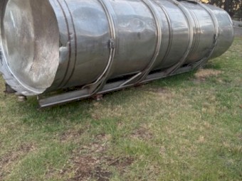 Stainless Steel Tank 8,000lt DAMAGED