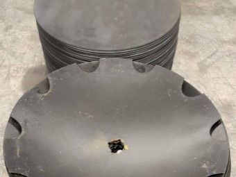 24-inch x 6 mm Plain Discs.