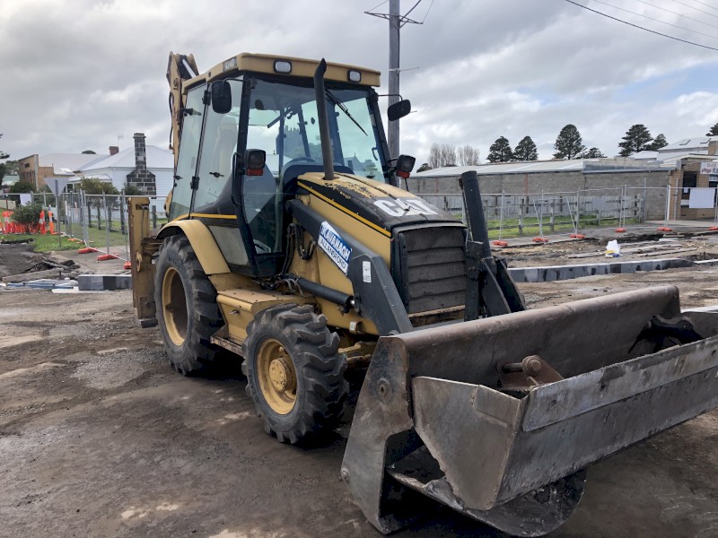 Cat Backhoe