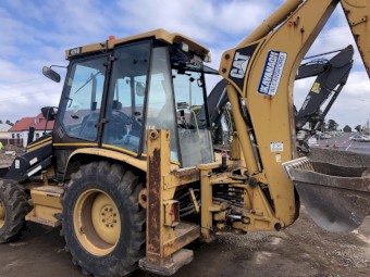 Cat Backhoe
